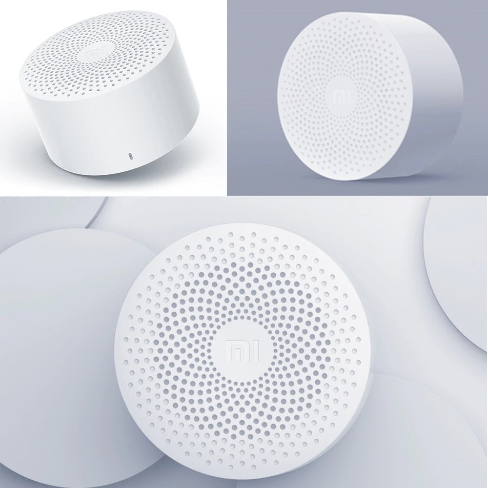 Original xiaomi mijia controle de ia alto-falante bluetooth sem fio portátil mini alto-falante bluetooth estéreo baixo com microfone chamada qualidade hd